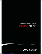 Gateway TP-A60G Service Manual