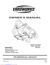 Yardworks lawn tractor outlet attachments