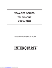 Interquartz VOYAGER IQ280 Operating Instructions Manual