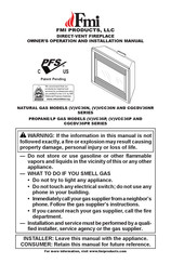 FMI VVCC36N Series Owner's Operation And Installation Manual
