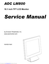 AOC LM800 Service Manual