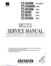 Aiwa CT-RV425 Service Manual