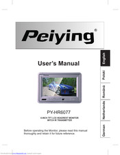Peiying PY-HR6077 User Manual