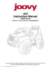 Joovy 4x4 0008X Series Instruction Manual