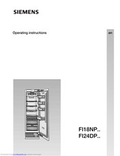 Siemens FI18NP Series Operating Instructions Manual