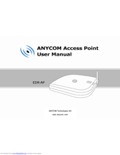 Anycom EDR-AP User Manual