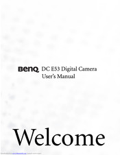 BenQ DC E53 User Manual