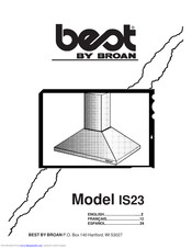 Best IS23 Instructions Manual