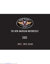 Victory V92TC Deluxe Owner's Manual