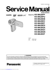 Panasonic HX-WA20EG Service Manual