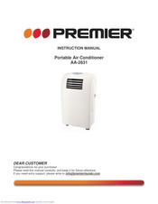 Premier AA-2831 Instruction Manual