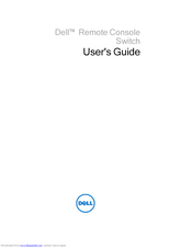 Dell Remote Console Switch User Manual