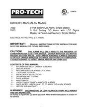 Pro-Tech 7030-7035 Owner's Manual