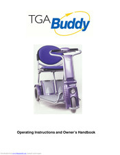TGA Buddy Operating Instructions And Owner's Handbook