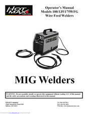Hot Max 175WFG Operator's Manual