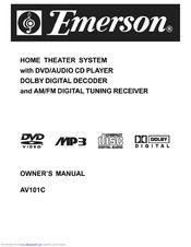 Emerson AV101C Owner's Manual