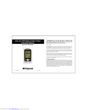Polaroid PDP 602 Instruction Manual