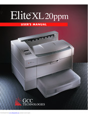 GCC Technologies Elite XL 20ppm User Manual