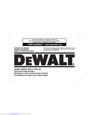 DeWalt D28115 Instruction Manual