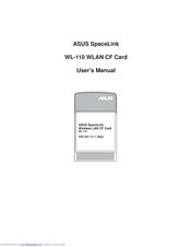ASUS SpaceLink WL-110 User Manual