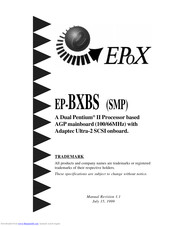 EPoX EP-BXBS (SMP) User Manual