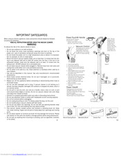 Eureka Power-Touch Handle Instructions Manual