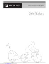 Burley Child Trailers Owner's Instruction And Safety Manual