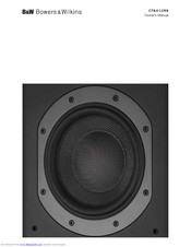 Bowers & Wilkins CT8.4 LCRS Owner's Manual