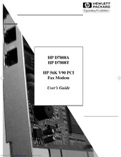 HP D7808T User Manual