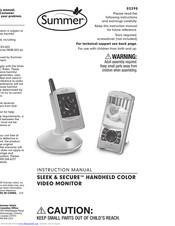Summer Sleek & Secure 02290 Instruction Manual