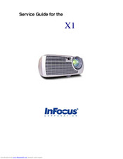 InFocus X1 Service Manual