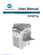 Konica Minolta Di1811p User Manual