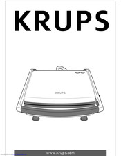 Krups FDE3 User Manual