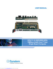 Dynatem CPU-71-10 User Manual