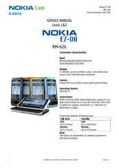 Nokia RM-626 Service Manual