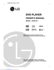 LG DVD5183 Owner's Manual