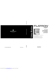 LG Flatron 774FT User Manual