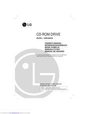 LG CRD-8481B Owner's Manual