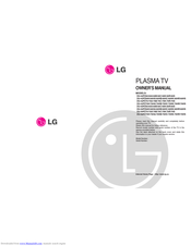LG DU-42PZ70S Owner's Manual