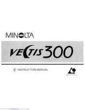 Minolta Vectis 300 Instruction Manual