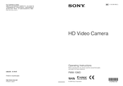 Sony PMW10MD Operating Instructions Manual
