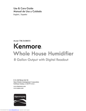 Kenmore 758.15408010 Use & Care Manual