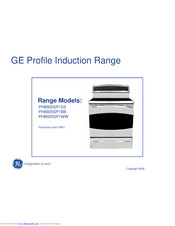 GE PHB925SP1BB User Manual