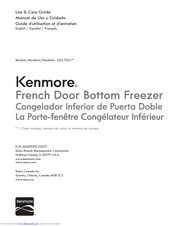 Kenmore 253.7031 Series Use & Care Manual