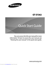 Samsung Gt S7262 Manuals Manualslib