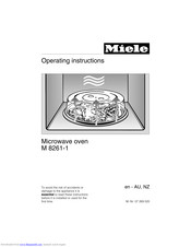 Miele M 8261-1 Operating Instructions Manual