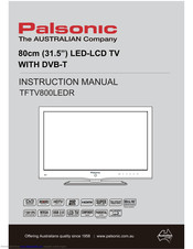 Palsonic TFTV800LEDR Instruction Manual