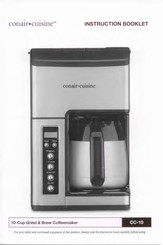 Conair Cuisine CC-10 Manuals | ManualsLib