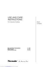 Thermador CIT362DS Use And Care Instructions Manual
