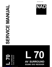 NAD L 70 Service Manual